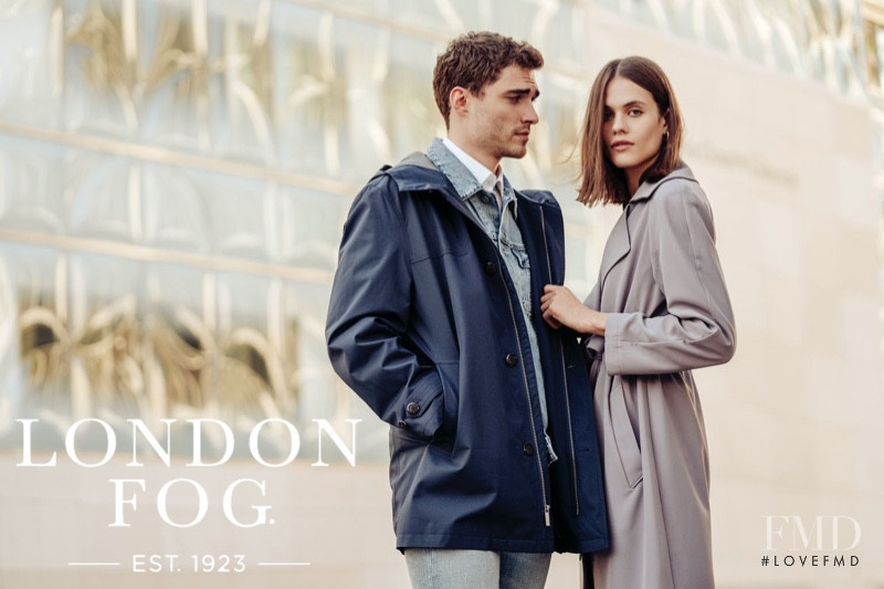 Darya Kostenich featured in  the London Fog advertisement for Spring/Summer 2020