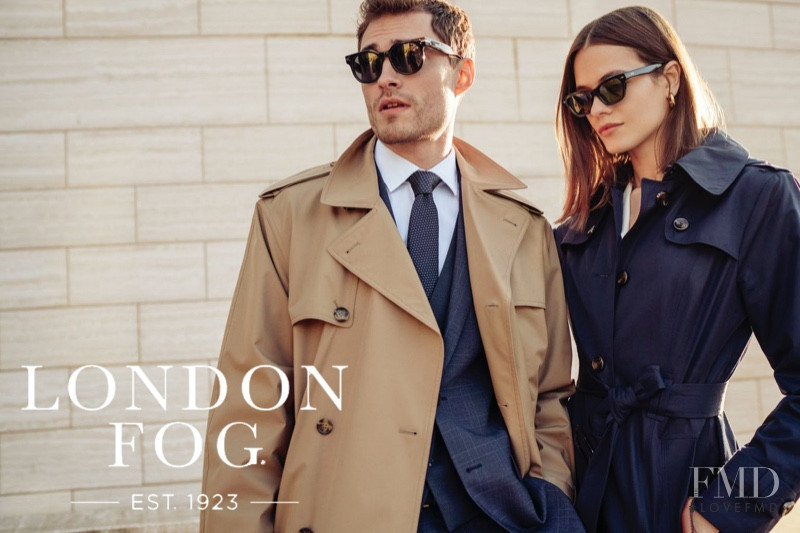 Darya Kostenich featured in  the London Fog advertisement for Spring/Summer 2020