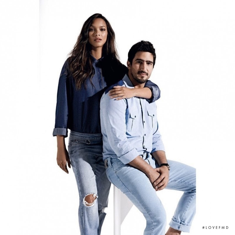 Lais Ribeiro featured in  the Forum advertisement for Spring/Summer 2019