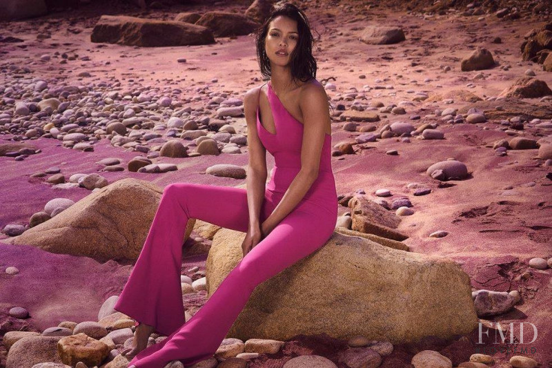 Lais Ribeiro featured in  the Cushnie Et Ochs advertisement for Pre-Fall 2018