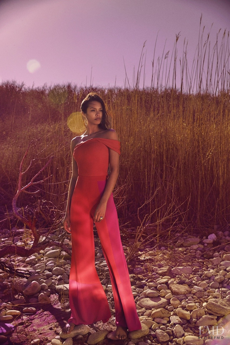 Lais Ribeiro featured in  the Cushnie Et Ochs advertisement for Pre-Fall 2018