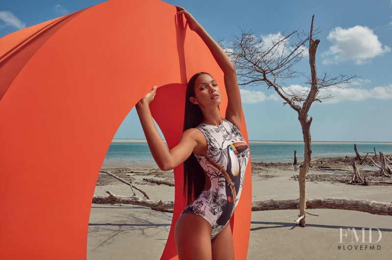 Lais Ribeiro featured in  the C&A advertisement for Spring/Summer 2018