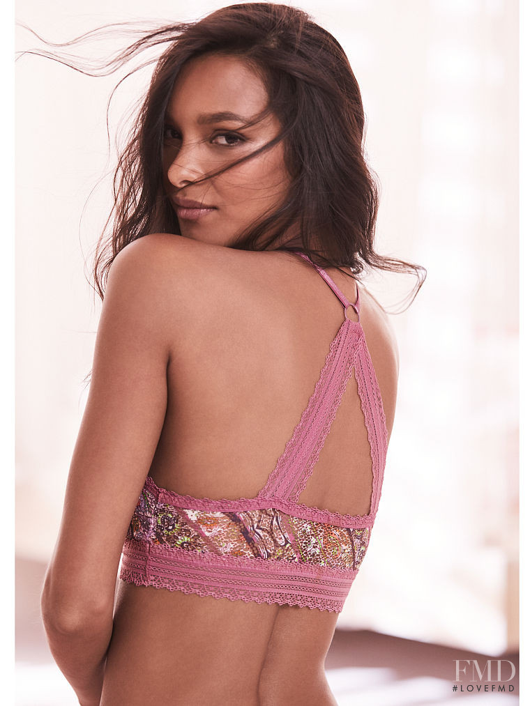 Lais Ribeiro featured in  the Victoria\'s Secret catalogue for Spring/Summer 2017