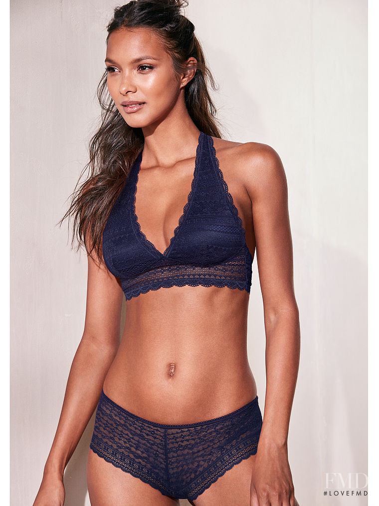 Lais Ribeiro featured in  the Victoria\'s Secret catalogue for Spring/Summer 2017