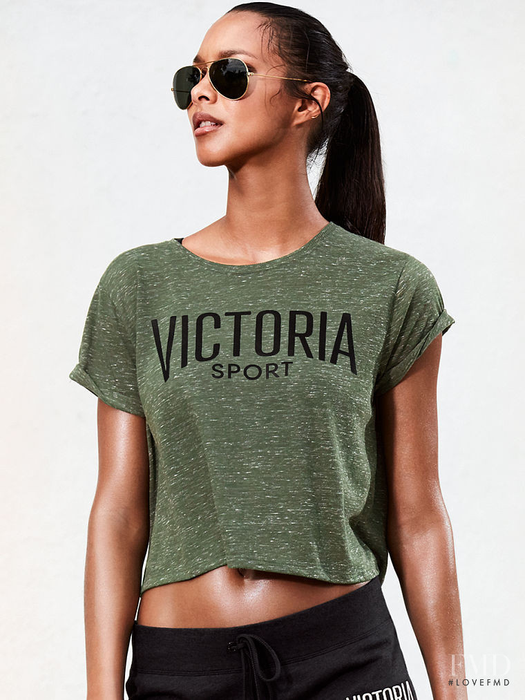 Lais Ribeiro featured in  the Victoria\'s Secret VSX catalogue for Spring/Summer 2017