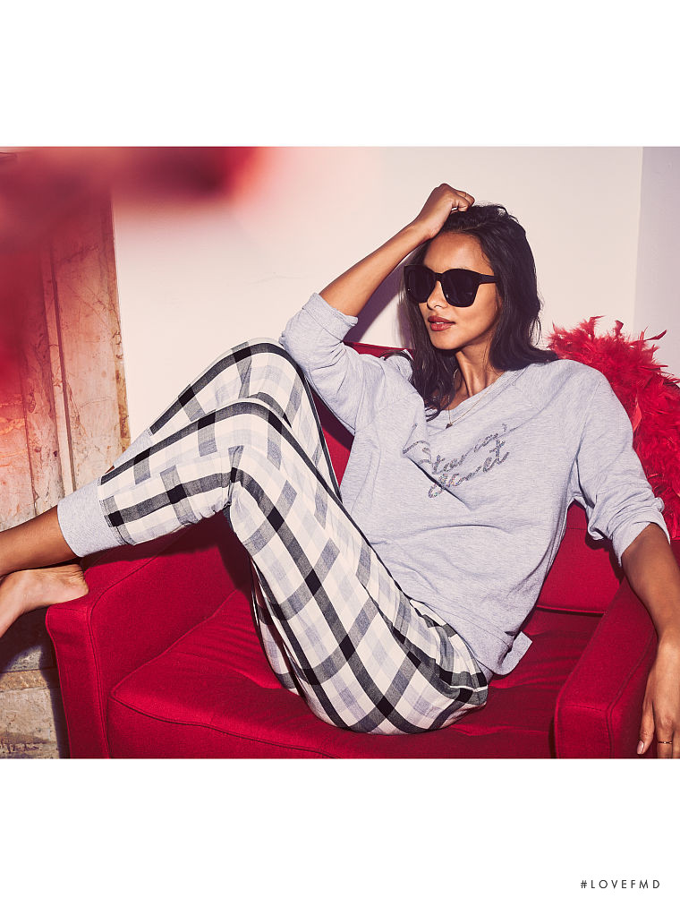 Lais Ribeiro featured in  the Victoria\'s Secret catalogue for Autumn/Winter 2016