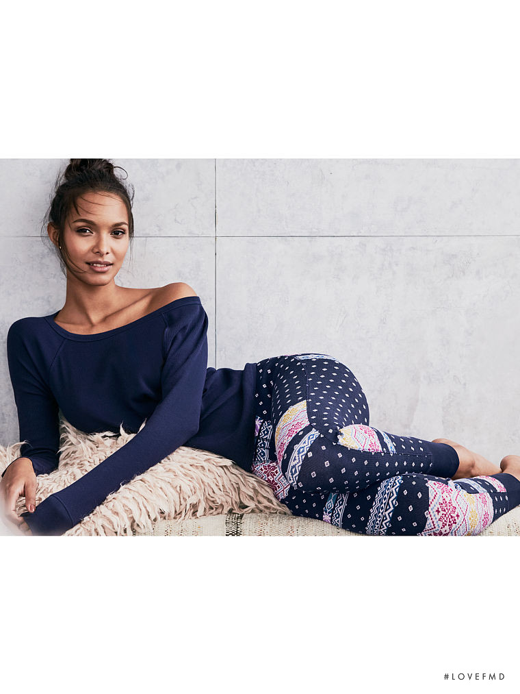 Lais Ribeiro featured in  the Victoria\'s Secret catalogue for Autumn/Winter 2016