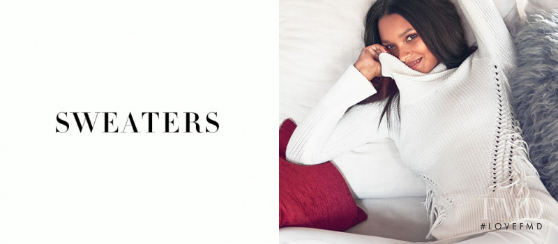 Lais Ribeiro featured in  the White House|Black Market advertisement for Holiday 2016