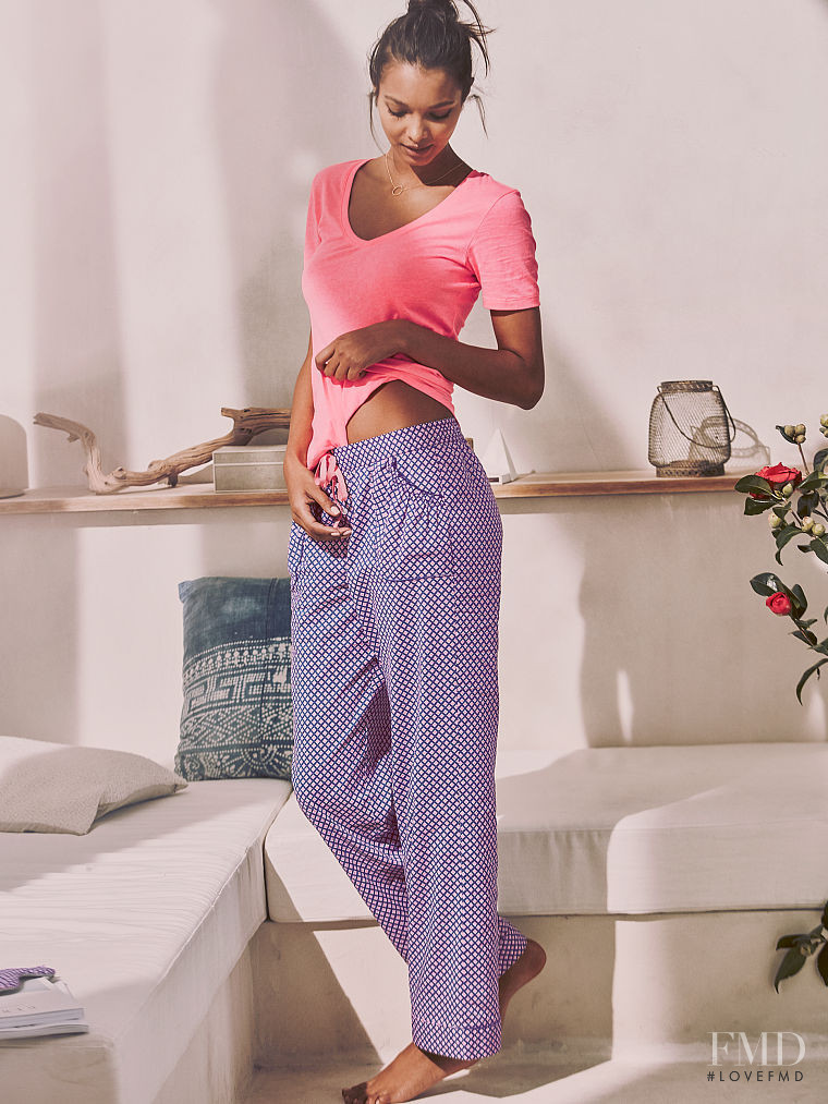 Lais Ribeiro featured in  the Victoria\'s Secret catalogue for Spring/Summer 2016