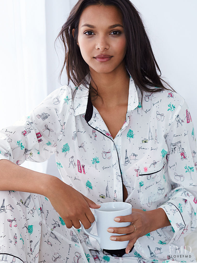 Lais Ribeiro featured in  the Victoria\'s Secret catalogue for Autumn/Winter 2015