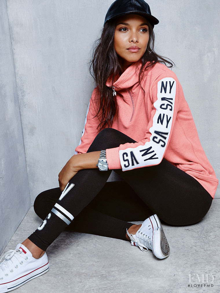 Lais Ribeiro featured in  the Victoria\'s Secret catalogue for Autumn/Winter 2015