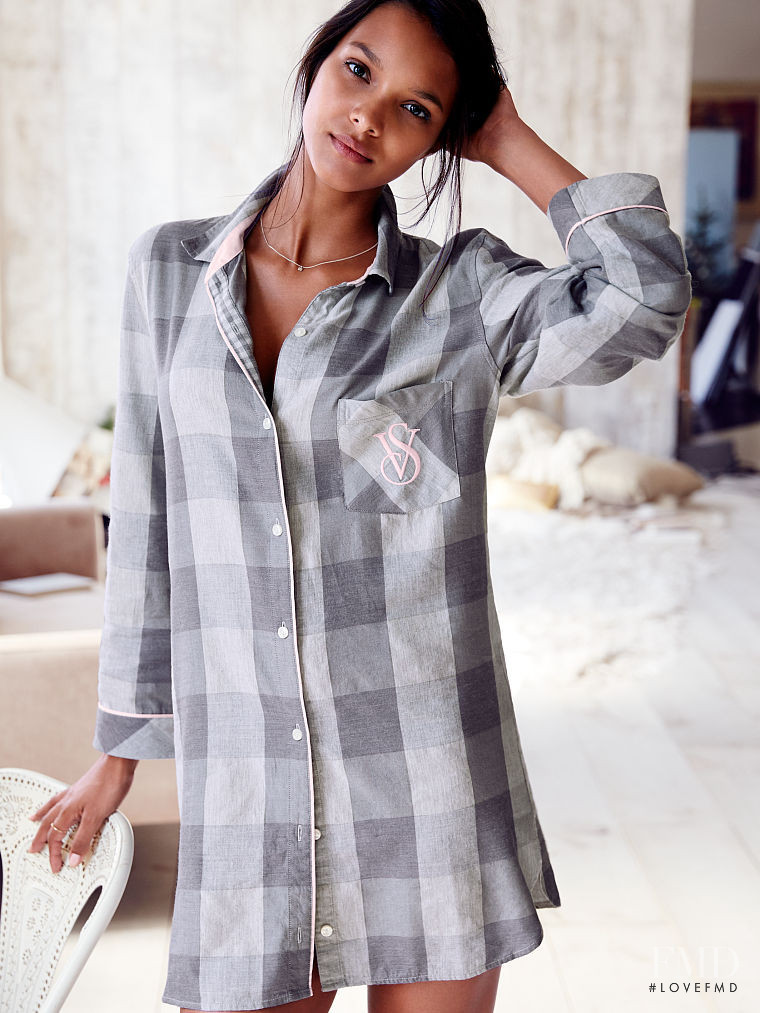 Lais Ribeiro featured in  the Victoria\'s Secret catalogue for Autumn/Winter 2015