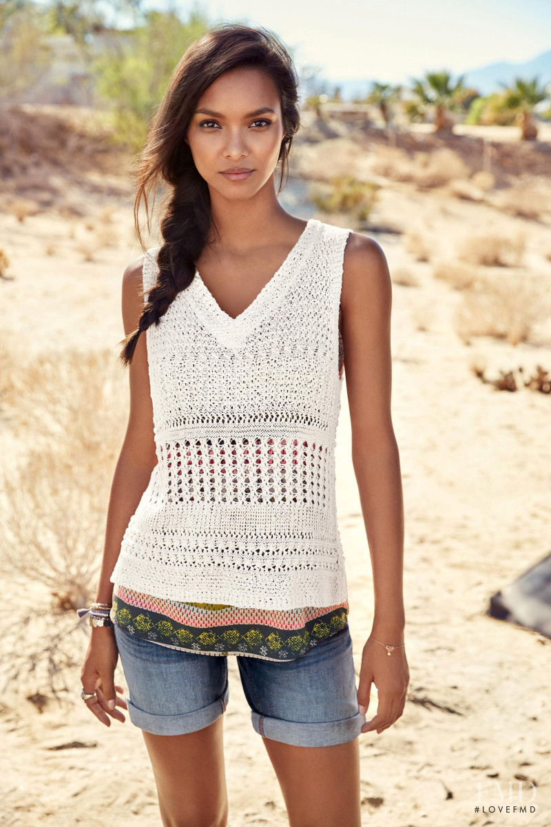 Lais Ribeiro featured in  the Next catalogue for Spring/Summer 2016