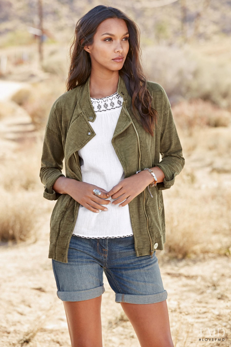 Lais Ribeiro featured in  the Next catalogue for Spring/Summer 2016