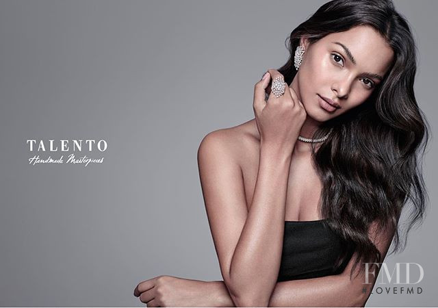 Lais Ribeiro featured in  the Talento Joias advertisement for Spring/Summer 2016