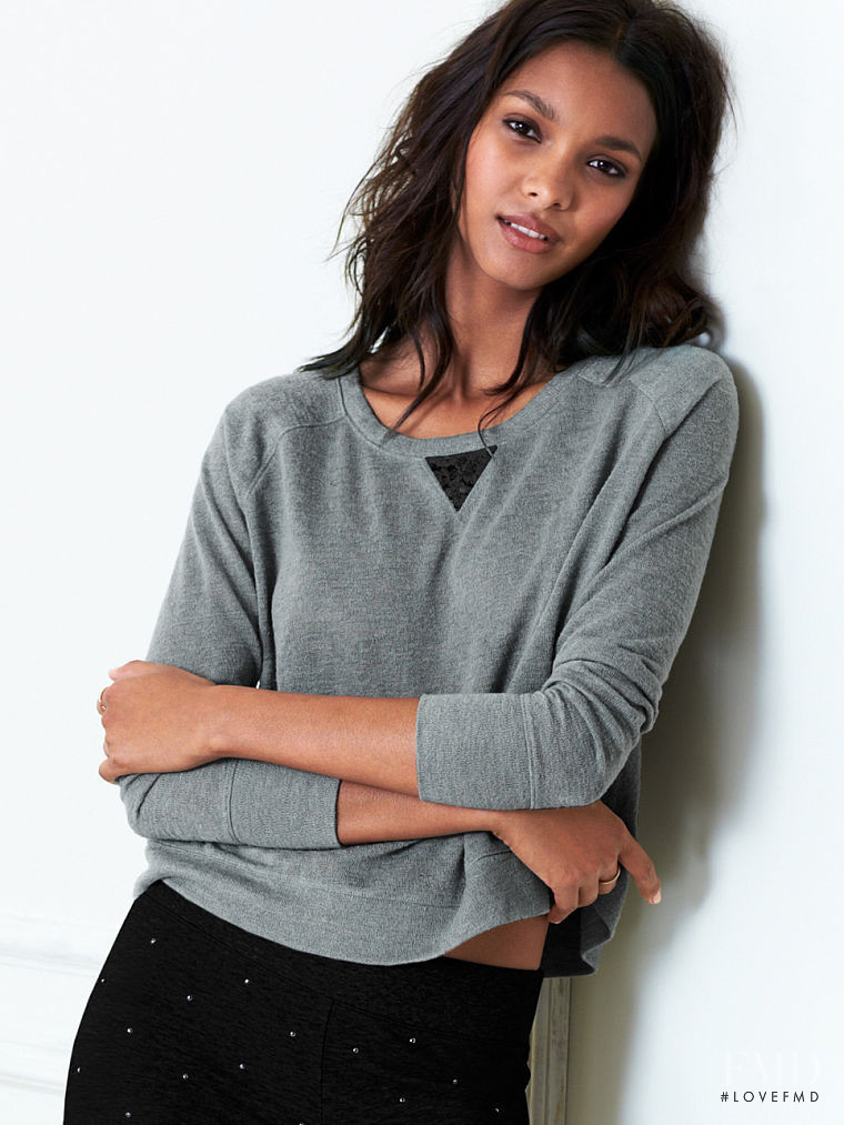 Lais Ribeiro featured in  the Victoria\'s Secret catalogue for Spring/Summer 2014