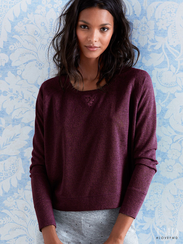 Lais Ribeiro featured in  the Victoria\'s Secret catalogue for Spring/Summer 2014