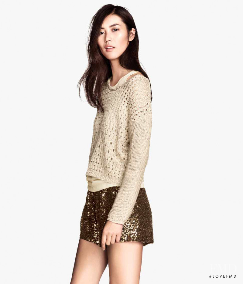 Liu Wen featured in  the H&M catalogue for Summer 2014