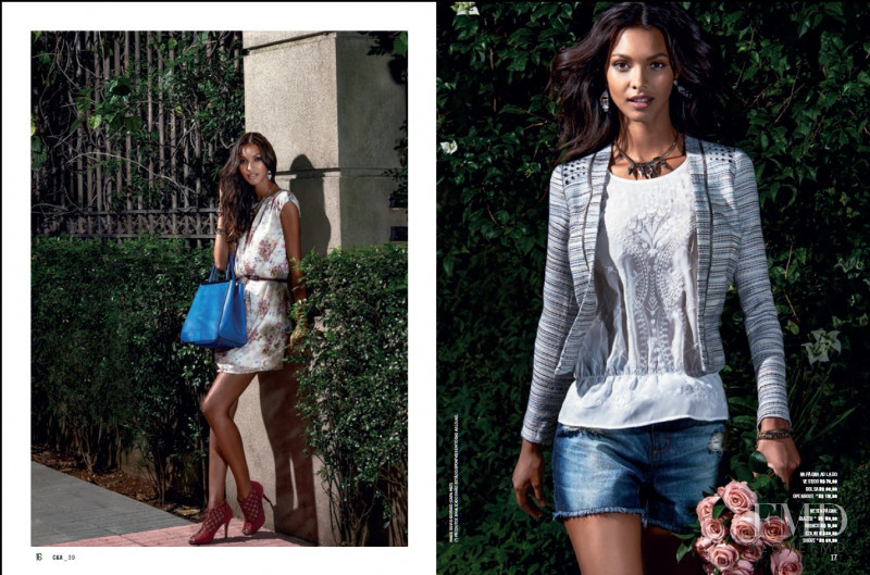 Lais Ribeiro featured in  the C&A lookbook for Spring/Summer 2014