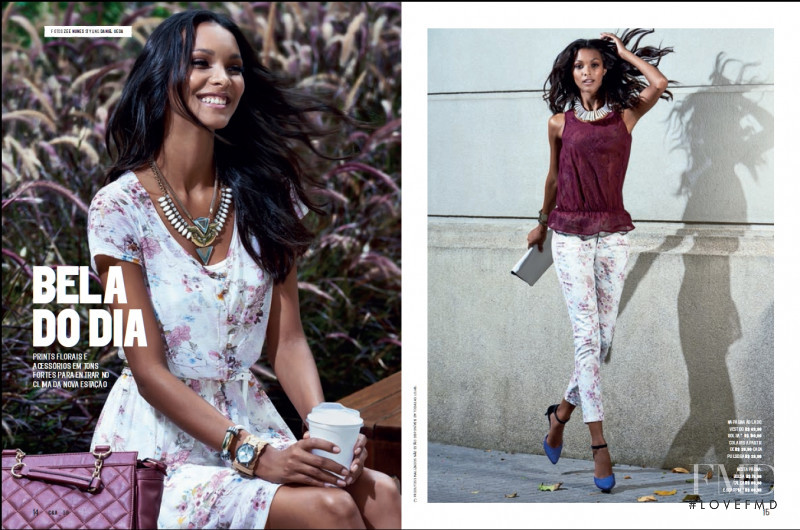 Lais Ribeiro featured in  the C&A lookbook for Spring/Summer 2014