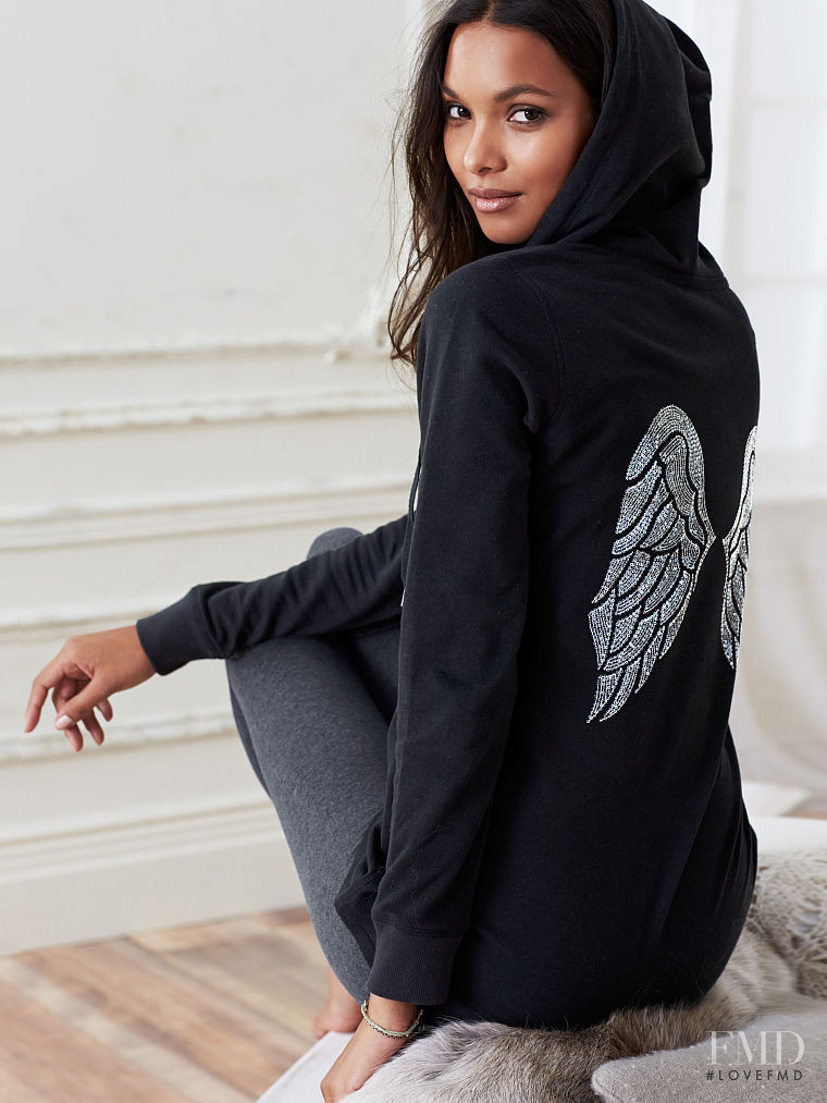 Lais Ribeiro featured in  the Victoria\'s Secret catalogue for Autumn/Winter 2014