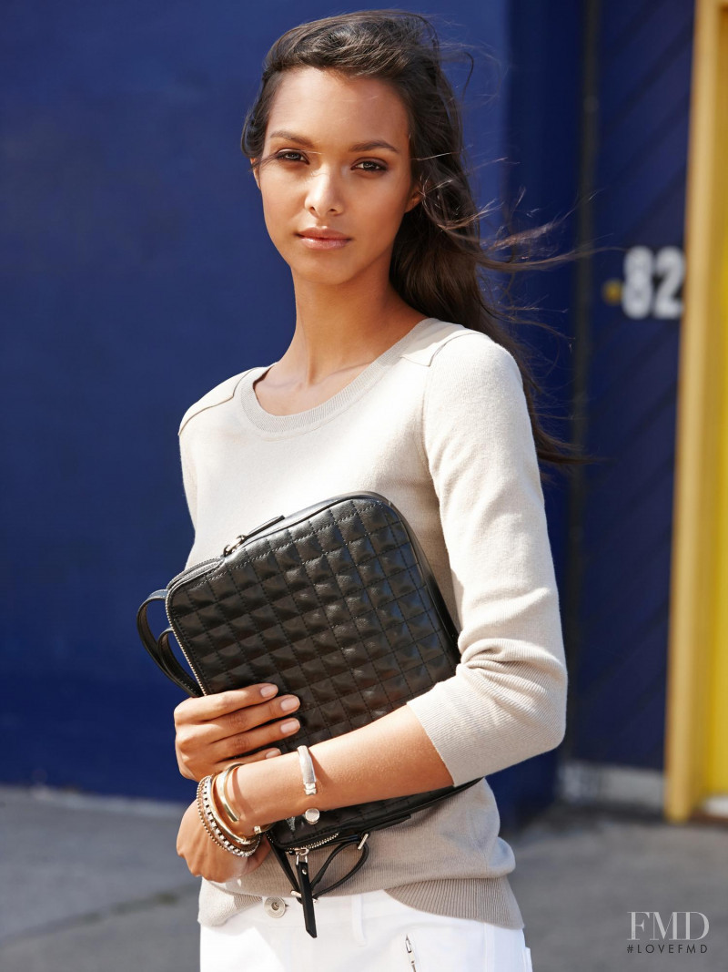 Lais Ribeiro featured in  the Banana Republic lookbook for Autumn/Winter 2014