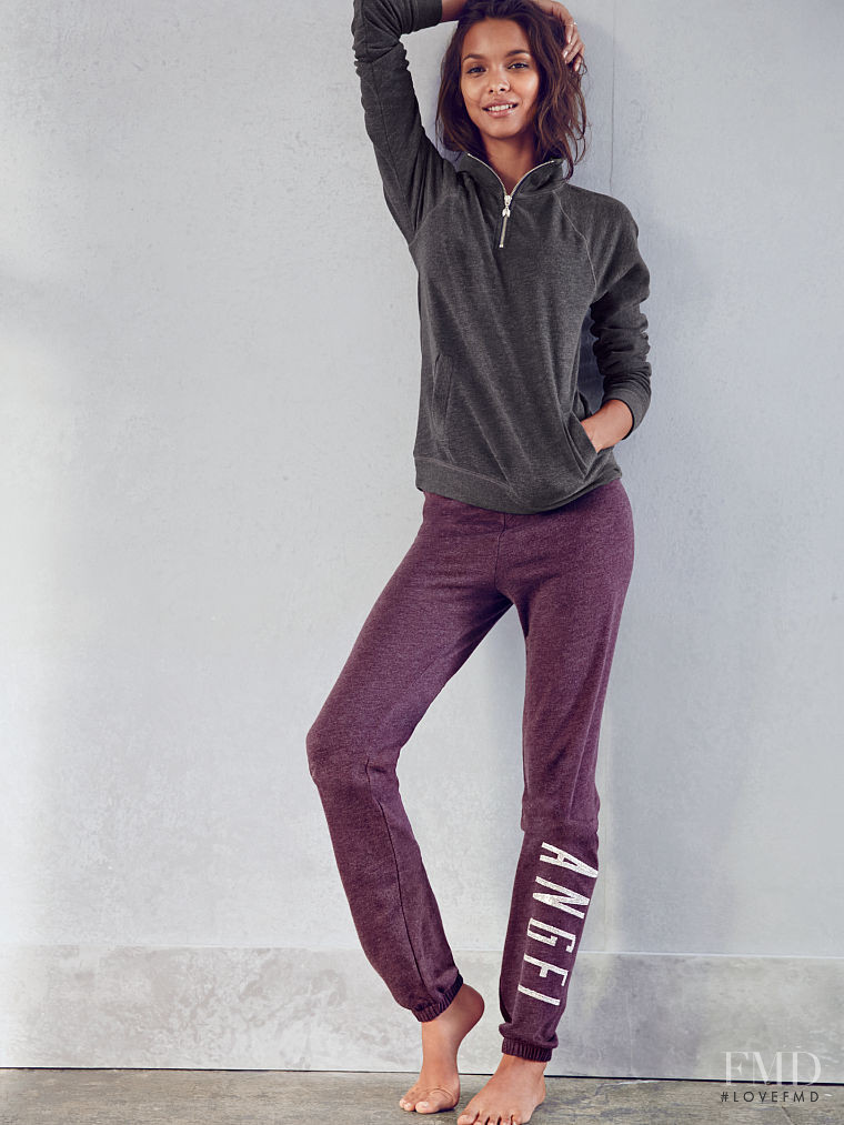 Lais Ribeiro featured in  the Victoria\'s Secret Clothing catalogue for Pre-Fall 2014