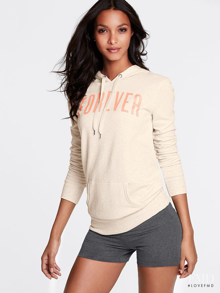 Lais Ribeiro featured in  the Victoria\'s Secret Clothing catalogue for Pre-Fall 2014