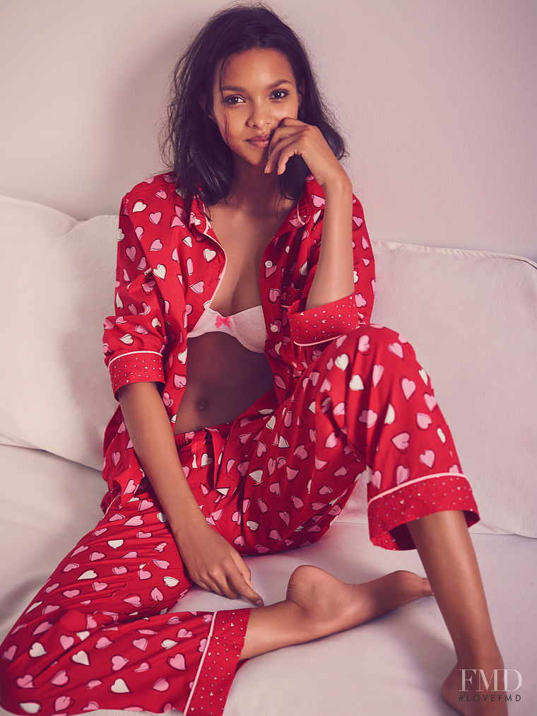 Lais Ribeiro featured in  the Victoria\'s Secret catalogue for Spring/Summer 2015