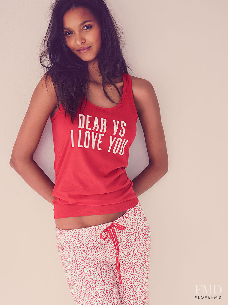 Lais Ribeiro featured in  the Victoria\'s Secret catalogue for Spring/Summer 2015