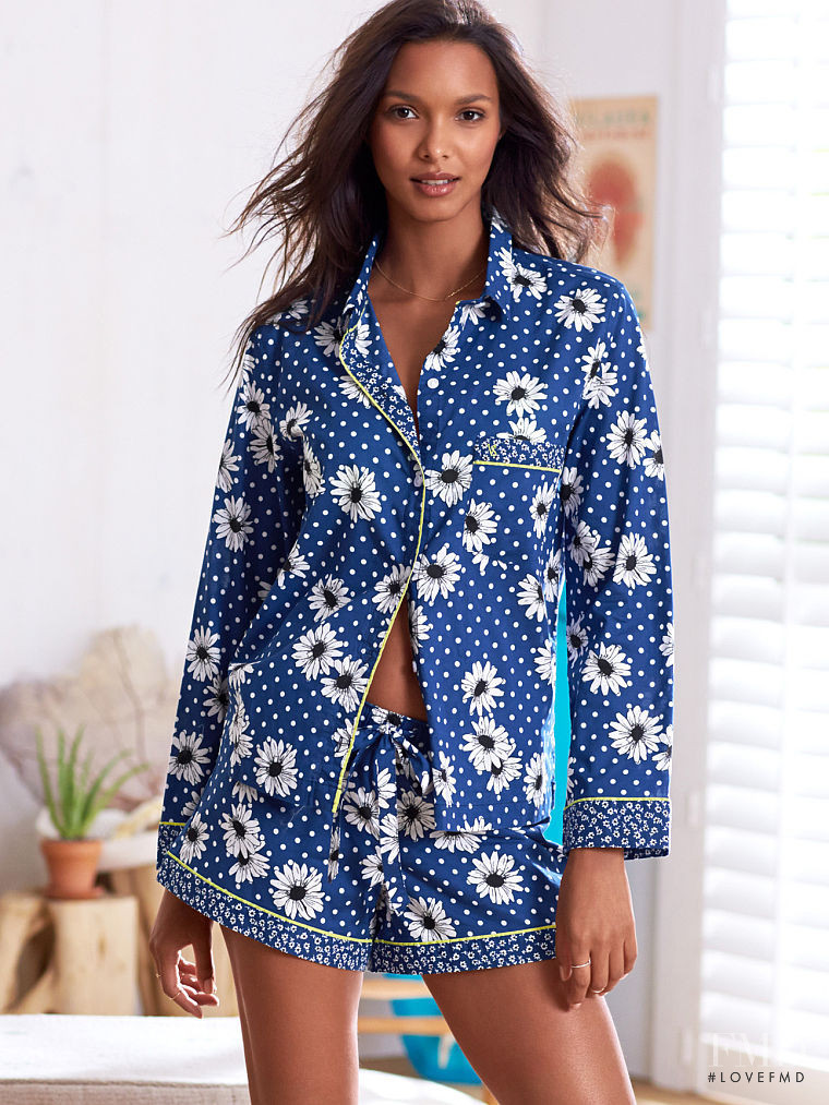 Lais Ribeiro featured in  the Victoria\'s Secret catalogue for Spring/Summer 2015