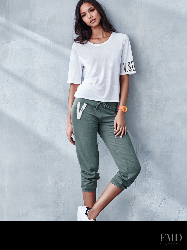 Lais Ribeiro featured in  the Victoria\'s Secret Clothing catalogue for Pre-Fall 2015