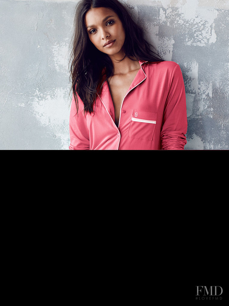 Lais Ribeiro featured in  the Victoria\'s Secret Clothing catalogue for Pre-Fall 2015