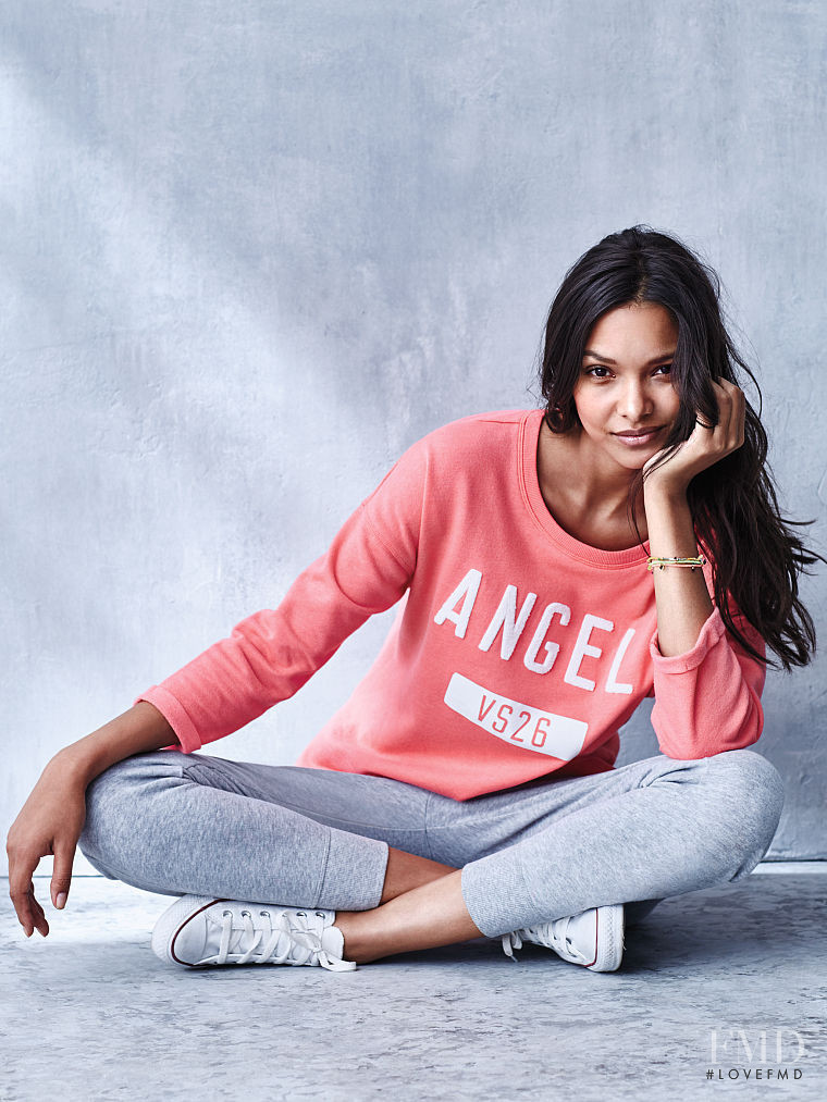 Lais Ribeiro featured in  the Victoria\'s Secret Clothing catalogue for Pre-Fall 2015