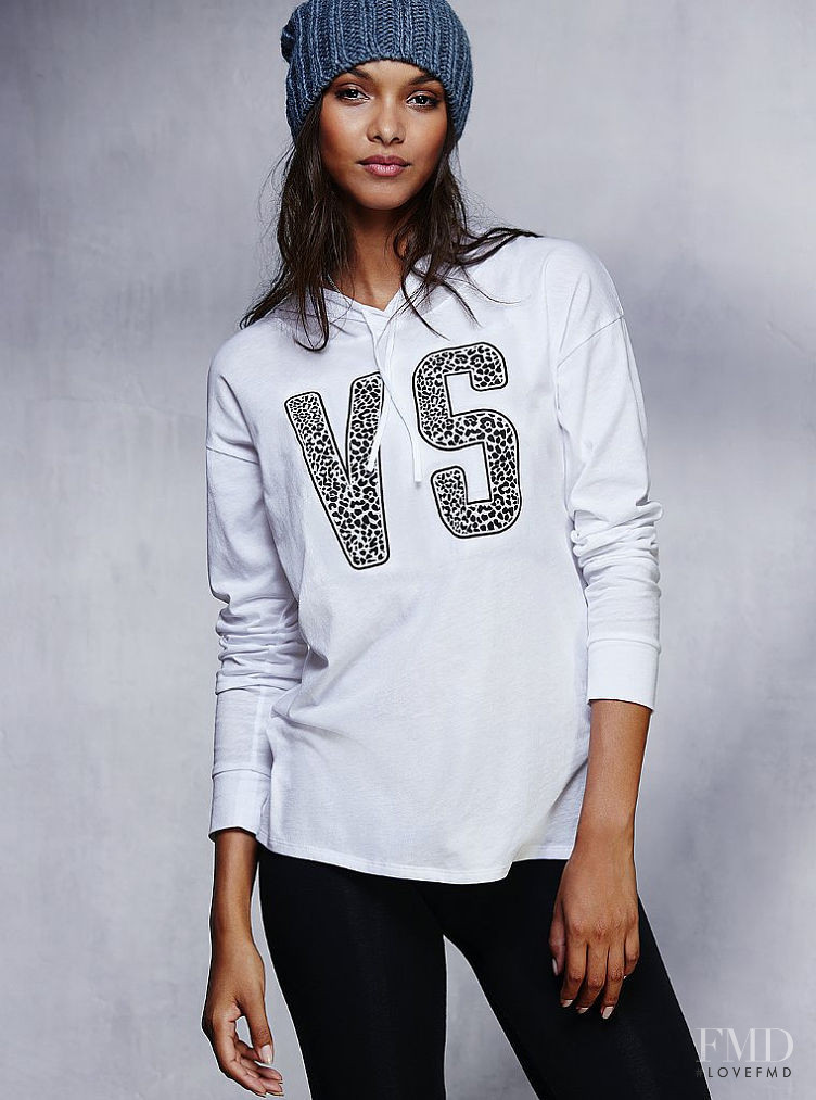 Lais Ribeiro featured in  the Victoria\'s Secret Clothing catalogue for Pre-Fall 2015