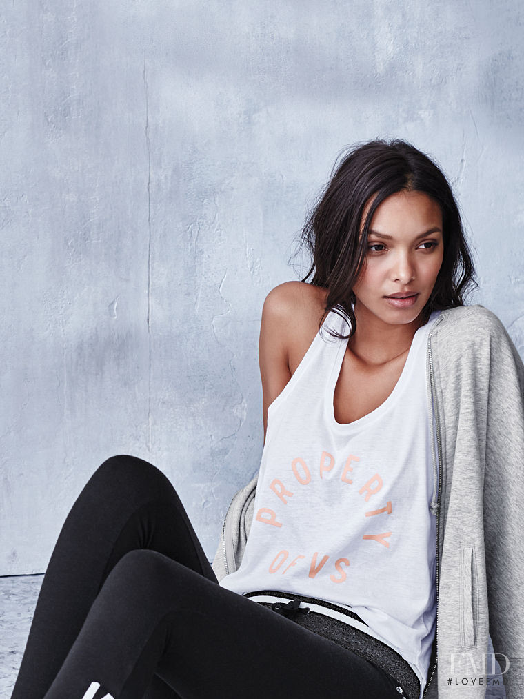 Lais Ribeiro featured in  the Victoria\'s Secret Clothing catalogue for Pre-Fall 2015