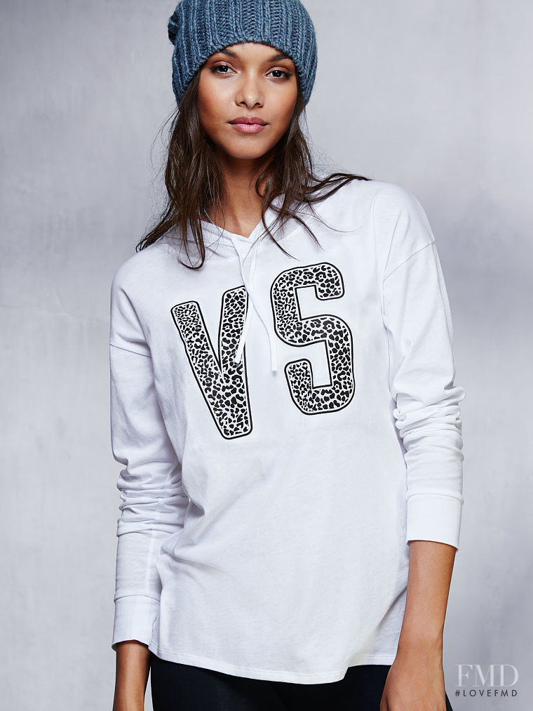 Lais Ribeiro featured in  the Victoria\'s Secret Clothing catalogue for Pre-Fall 2015