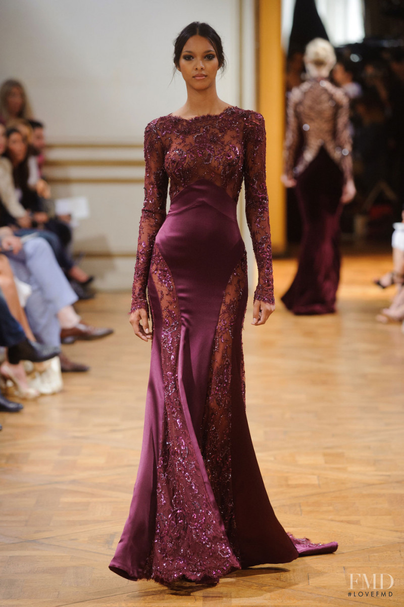 Lais Ribeiro featured in  the Zuhair Murad fashion show for Autumn/Winter 2013