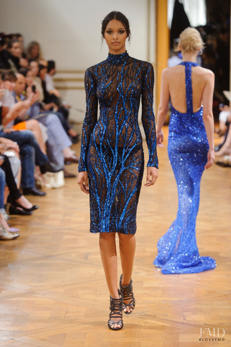 Lais Ribeiro featured in  the Zuhair Murad fashion show for Autumn/Winter 2013