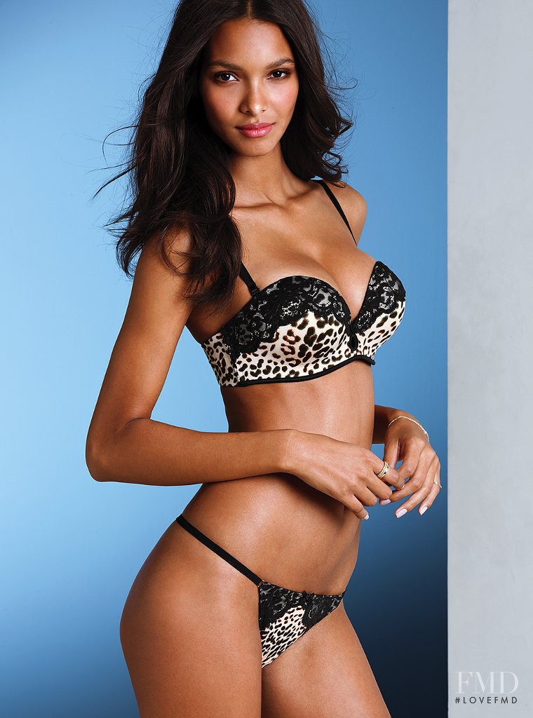 Lais Ribeiro featured in  the Victoria\'s Secret catalogue for Spring/Summer 2013