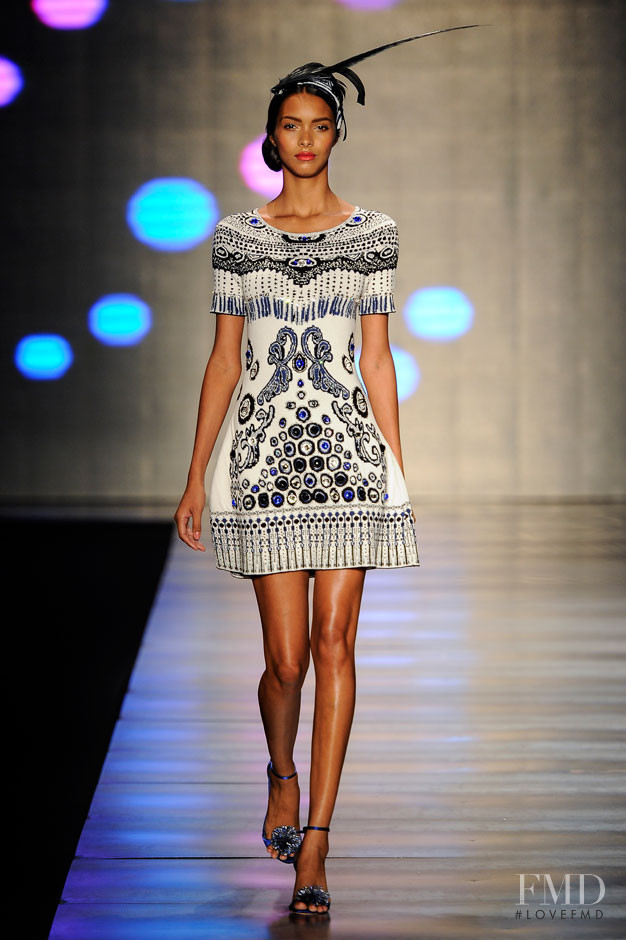 Lais Ribeiro featured in  the GIG fashion show for Spring/Summer 2014