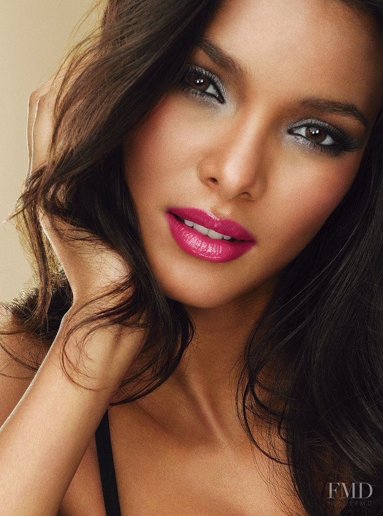 Lais Ribeiro featured in  the Victoria\'s Secret Beauty advertisement for Spring/Summer 2013