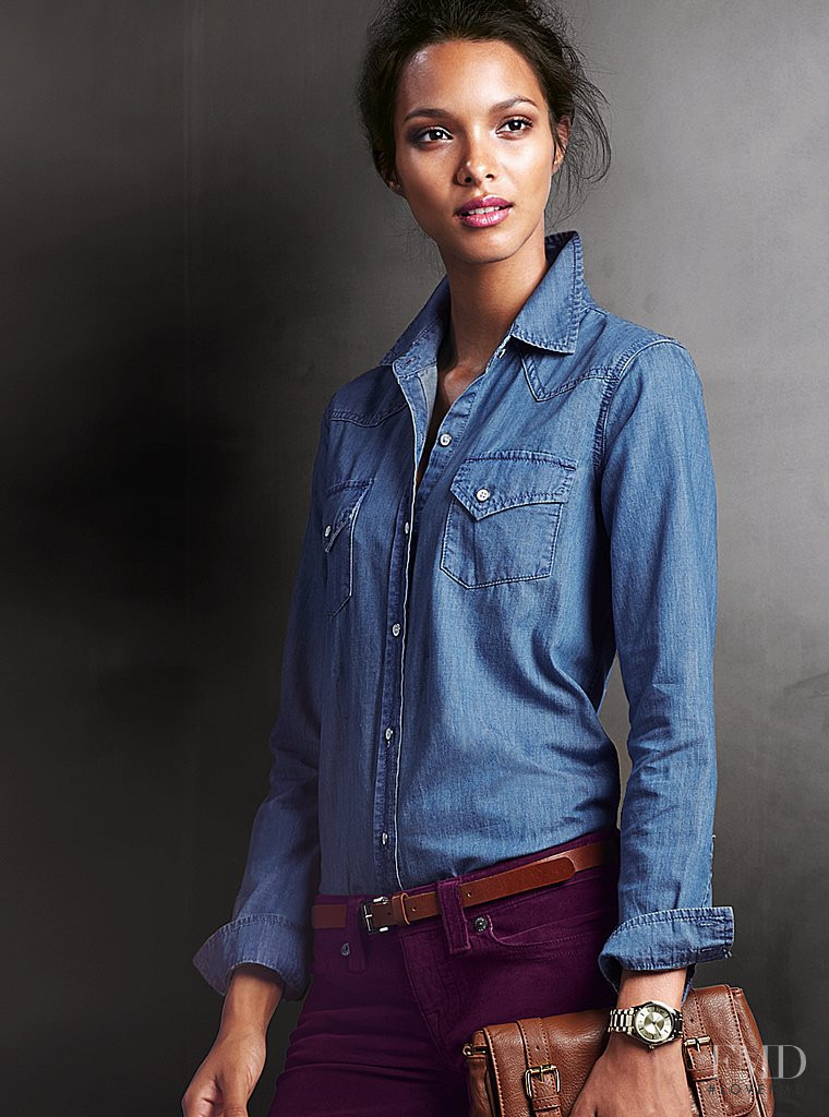 Lais Ribeiro featured in  the Victoria\'s Secret Clothing catalogue for Autumn/Winter 2013