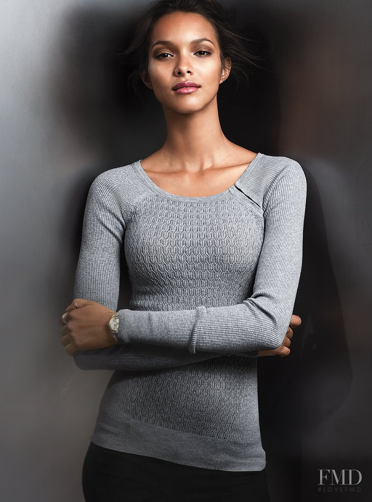 Lais Ribeiro featured in  the Victoria\'s Secret Clothing catalogue for Autumn/Winter 2013