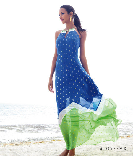 Lais Ribeiro featured in  the Lilly Pulitzer lookbook for Summer 2013