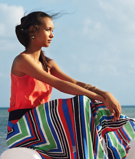 Lais Ribeiro featured in  the Lilly Pulitzer lookbook for Summer 2013