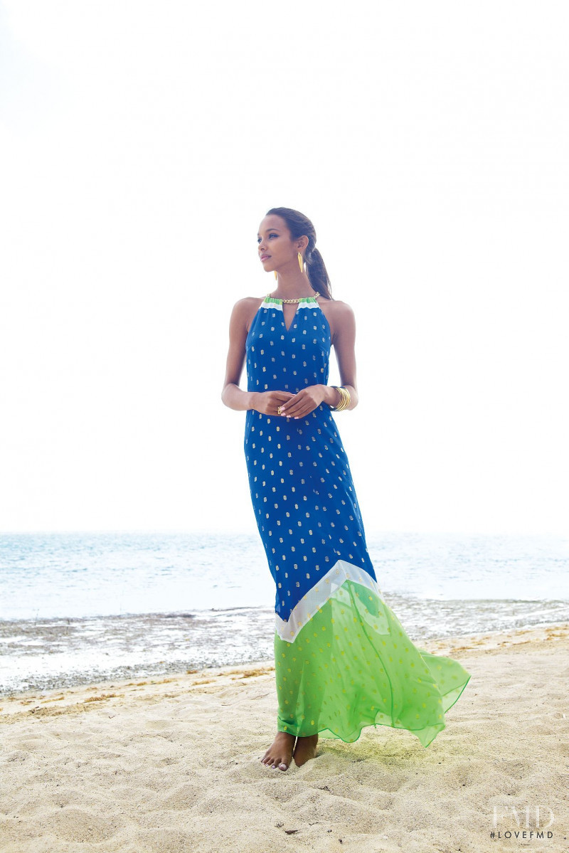 Lais Ribeiro featured in  the Lilly Pulitzer lookbook for Summer 2013