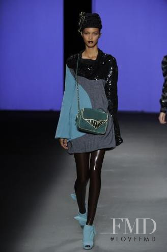 Lais Ribeiro featured in  the Juliana Jabour fashion show for Autumn/Winter 2010