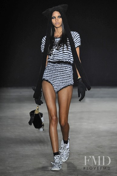 Lais Ribeiro featured in  the New Order fashion show for Autumn/Winter 2010