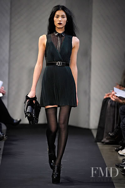 Liu Wen featured in  the Proenza Schouler fashion show for Autumn/Winter 2010